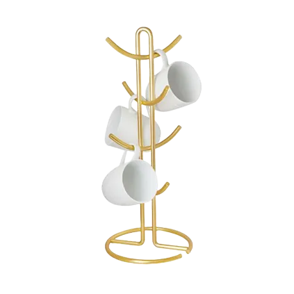 Spectrum gold coffee cup holder