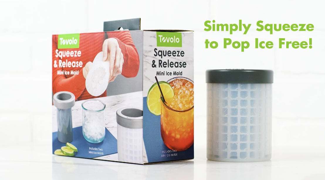 New Tovolo® Mini Ice Cylinders and Trays Offer Easy and Inexpensive Solutions for Creating Trendy Nugget Ice at Home